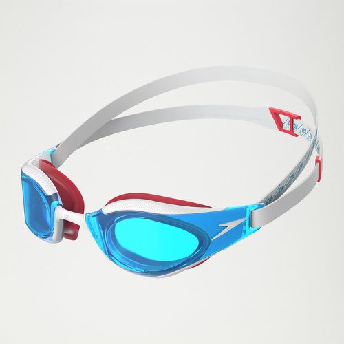 Lunettes de natation Adulte Fastskin Hyper Elite blanc//rouge - Speedo - Modalova