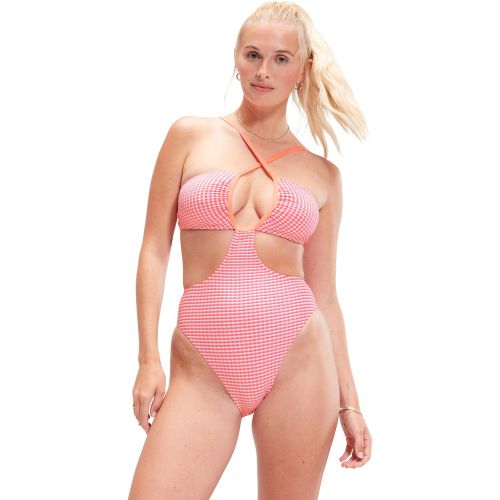 Maillot de bain FLU3NTE ajouré vichy - Speedo - Modalova