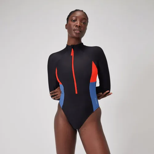 L/S 1 pièce color-block zippés Dragon Fire - Speedo - Modalova