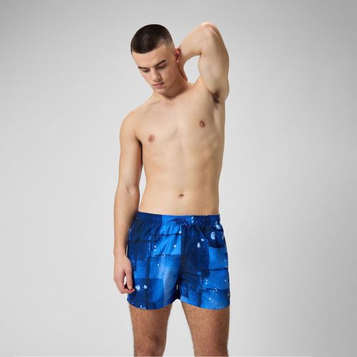 Short de bain s Digital Printed Leisure 14 poucess céruléen - Speedo - Modalova