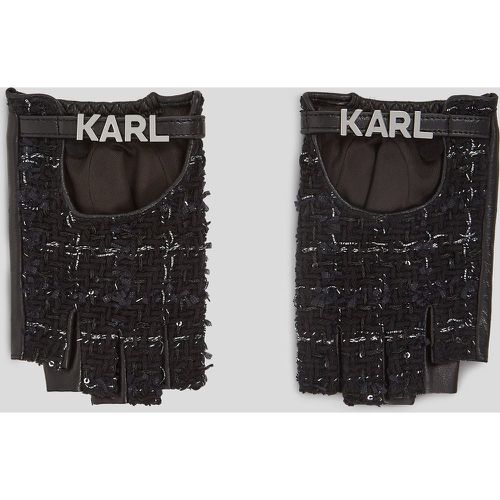 Mitaines En Bouclé, , , Taille: XL - Karl Lagerfeld - Modalova