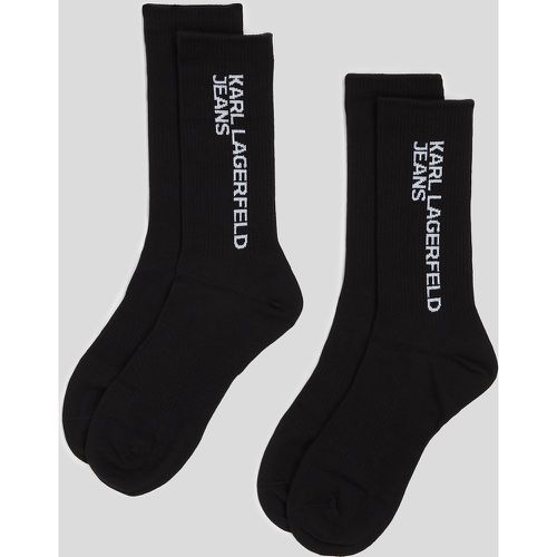 Chaussettes À Logo Klj – Lot De 2 Paires, , , Taille: X00 - Karl Lagerfeld - Modalova