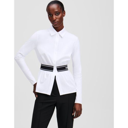 Chemise Avec Galon À Logo Karl, , , Taille: XL - Karl Lagerfeld - Modalova