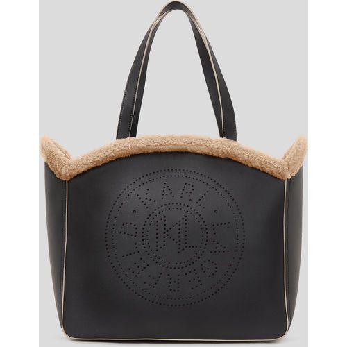 Grand Sac Cabas En Shearling K/circle, , , Taille: X00 - Karl Lagerfeld - Modalova