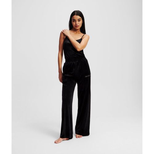 Jogging En Velours Hotel Karl, , , Taille: L - Karl Lagerfeld - Modalova