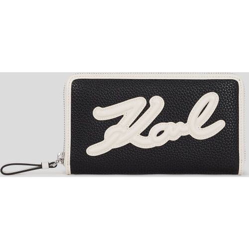K/skuare Grainy Wallet, , /, Taille: One size - Karl Lagerfeld - Modalova