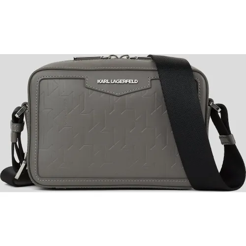Sac Caméra K/loom En Cuir, , , Taille: One size - Karl Lagerfeld - Modalova