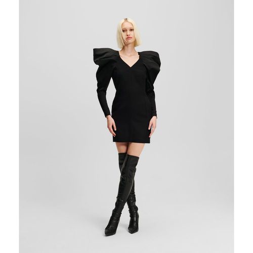 Mini-robe À Manches Gigot, , , Taille: X38 - Karl Lagerfeld - Modalova