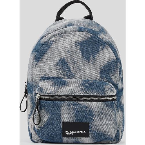 Sac À Dos En Denim Délavé, , , Taille: One size - Karl Lagerfeld - Modalova