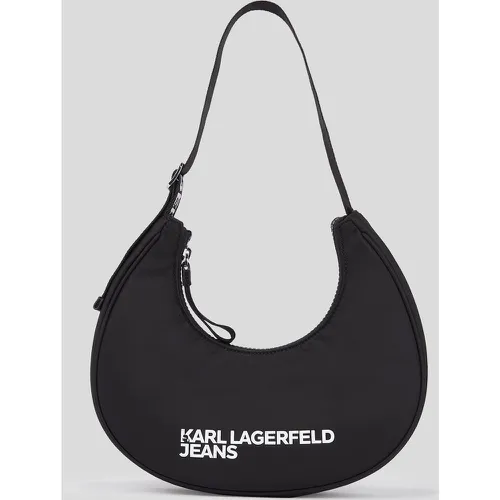 Sac Bandoulière Demi-lune En Nylon, , , Taille: X00 - Karl Lagerfeld - Modalova