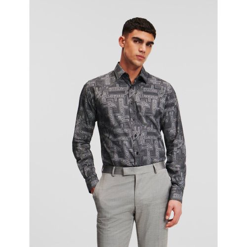 Chemise À Motifs À La Coupe Moderne, , /, Taille: 37 - Karl Lagerfeld - Modalova