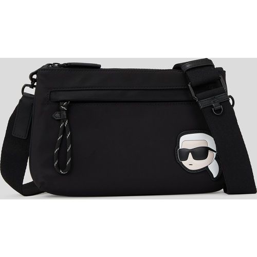 Double Pochette Bandoulière Ikon En Nylon, , , Taille: X00 - Karl Lagerfeld - Modalova