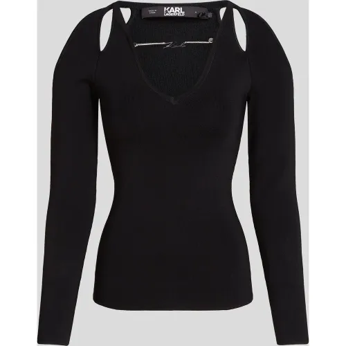 Pull Avec Découpes Karl Signature, , , Taille: XL - Karl Lagerfeld - Modalova