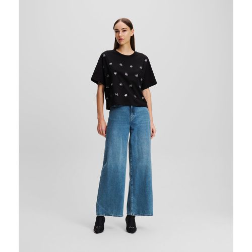 Jean Large Taille Mi-haute, , , Taille: 24 - Karl Lagerfeld - Modalova