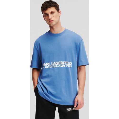 T-shirt Délavé Rue St-guillaume, , , Taille: XS - Karl Lagerfeld - Modalova