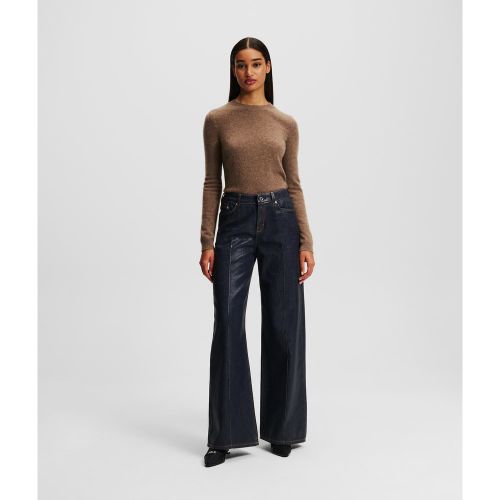 Jean Large Enduit, , , Taille: 24 - Karl Lagerfeld - Modalova