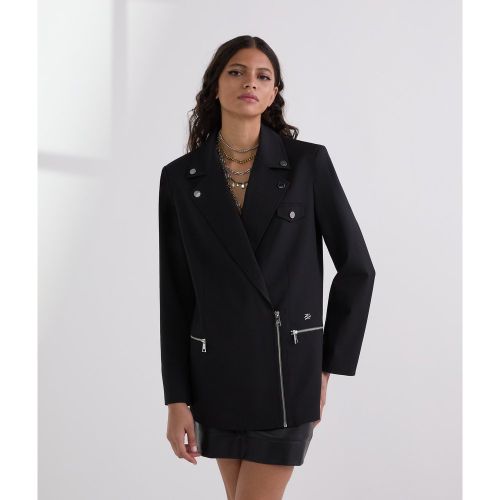 Biker Blazer, , , Taille: X38 - Karl Lagerfeld - Modalova