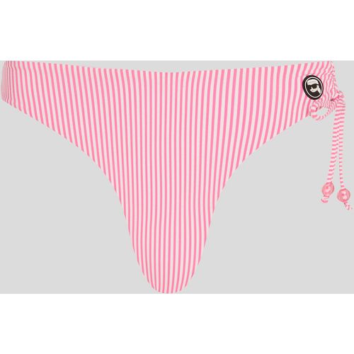 Bas De Bikini À Rayures Ikon, , -, Taille: XL - Karl Lagerfeld - Modalova