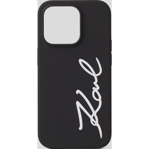Coque Pour Iphone 14 Pro Max Avec Logo Karl Signature, , , Taille: L00 - Karl Lagerfeld - Modalova
