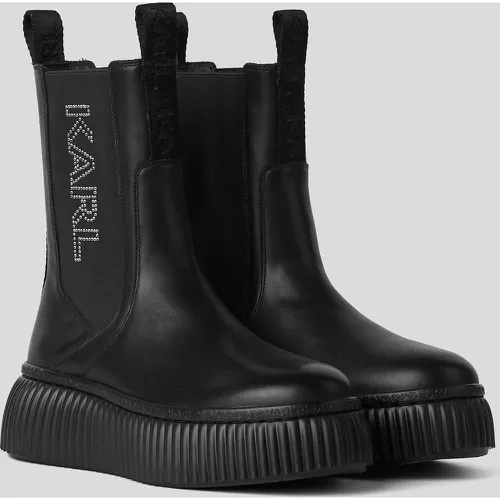 Boots Kreeper Gore, , , Taille: L35 - Karl Lagerfeld - Modalova