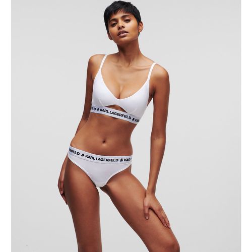 Soutien-gorge Avec Decoupe Et Logo Karl, , , Taille: XL - Karl Lagerfeld - Modalova