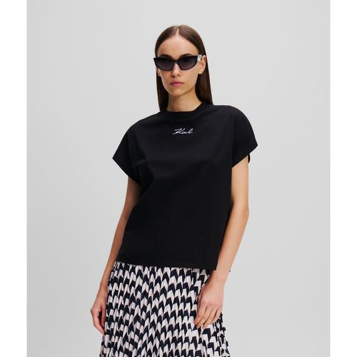 T-shirt Karl Signature, , , Taille: XL - Karl Lagerfeld - Modalova