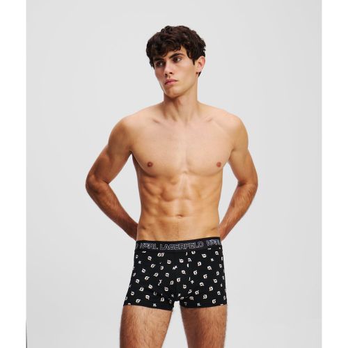 Coffret Cadeau Caleçon Et Chaussettes Ikon, , , Taille: L - Karl Lagerfeld - Modalova