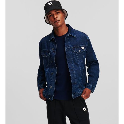 Veste En Denim À La Coupe Ajustée Ikon, , , Taille: XL - Karl Lagerfeld - Modalova