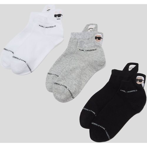 Chaussettes De Basket K/ikonik – Lot De 3 paires, , //, Taille: X3942 - Karl Lagerfeld - Modalova