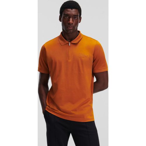 Polo Avec Fermeture Zippée, , , Taille: L - Karl Lagerfeld - Modalova