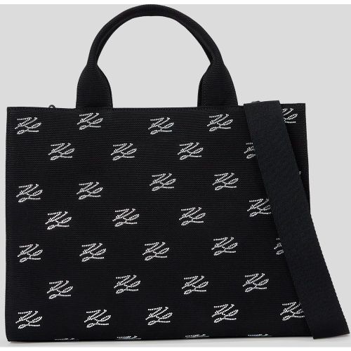 Sac Cabas Carré De Taille Moyenne K/autograph, , , Taille: X00 - Karl Lagerfeld - Modalova