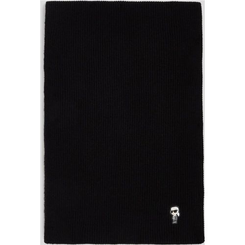 Écharpe En Tricot Ikon, , , Taille: X00 - Karl Lagerfeld - Modalova