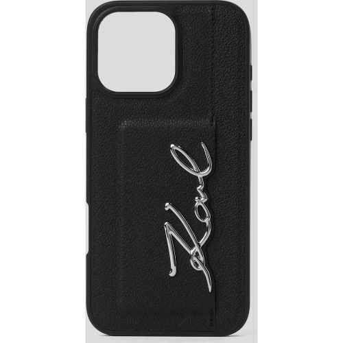 Coque Karl Signature Pour Iphone 16 Pro Max, , , Taille: L00 - Karl Lagerfeld - Modalova