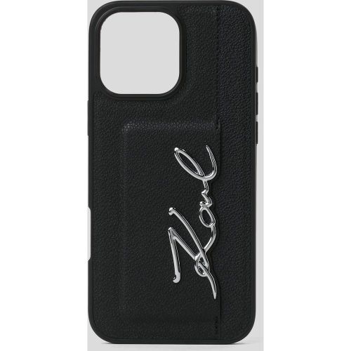 Coque Signature Pour Iphone 16 Pro Max, , , Taille: One size - Karl Lagerfeld - Modalova
