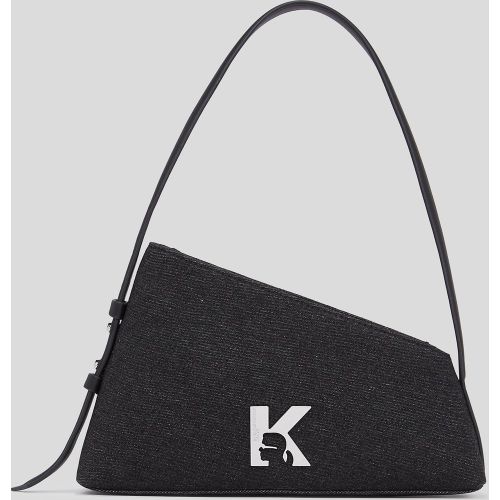 Sac Porté Épaule Géométrique En Denim, , , Taille: X00 - Karl Lagerfeld - Modalova