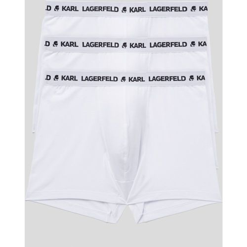 Caleçon Logo Karl Monochrome - Lot De 3, , , Taille: XL - Karl Lagerfeld - Modalova