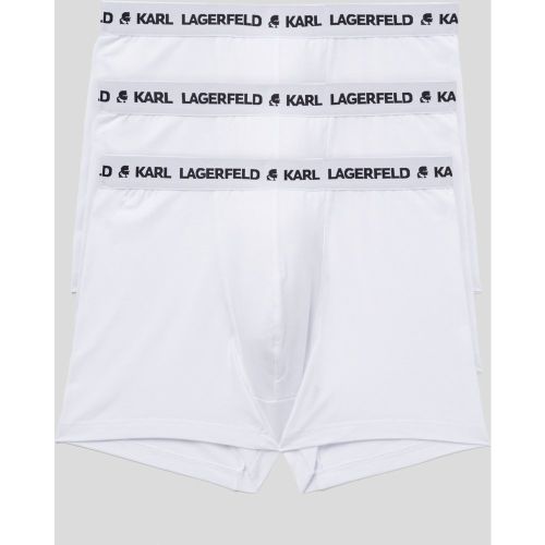 Caleçon Logo Monochrome - Lot De 3, , , Taille: L - Karl Lagerfeld - Modalova