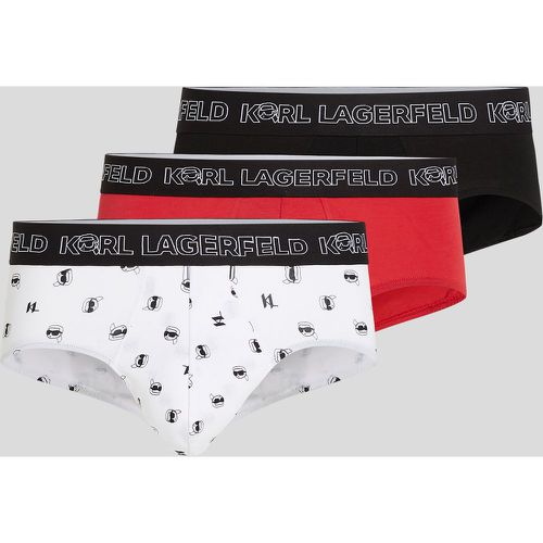 Slips Ikon – Lot De 3, , //, Taille: XL - Karl Lagerfeld - Modalova