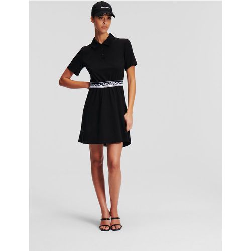 Robe Polo En Jersey Ornée Du Logo Karl, , , Taille: XL - Karl Lagerfeld - Modalova