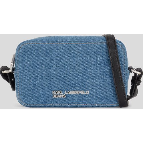 Metal Klj Logo Denim Camera Bag, , , Taille: X00 - Karl Lagerfeld - Modalova