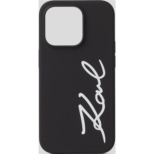 Coque Logo Karl Signature Pour Iphone 14 Pro, , , Taille: L00 - Karl Lagerfeld - Modalova