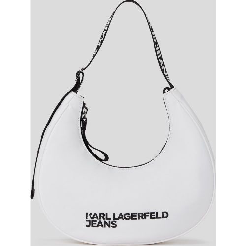 Sac Bandoulière Demi-lune En Nylon, , , Taille: One size - Karl Lagerfeld - Modalova