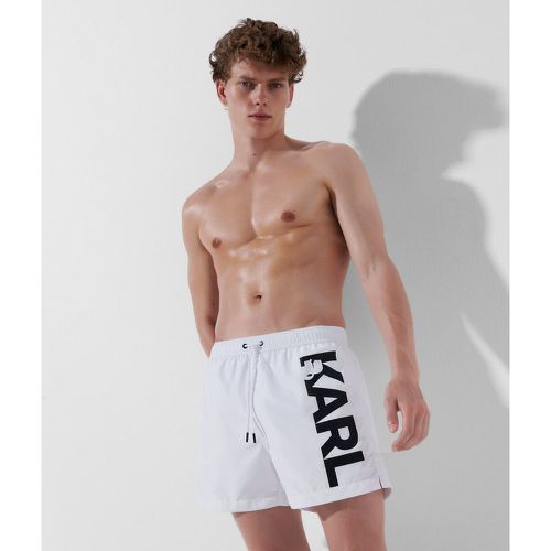 Short De Surf Avec Logo Karl, , , Taille: XL - Karl Lagerfeld - Modalova