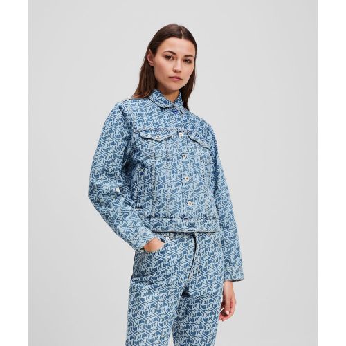 Veste En Jean Avec Le Monogramme, , , Taille: L - Karl Lagerfeld - Modalova