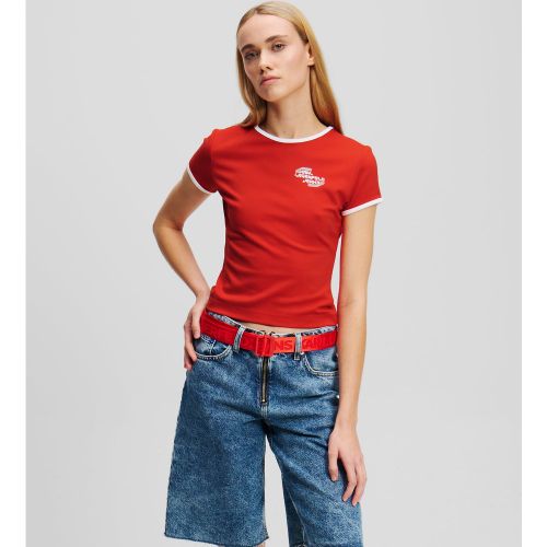 T-shirt À Manches Courtes, , , Taille: L - Karl Lagerfeld - Modalova