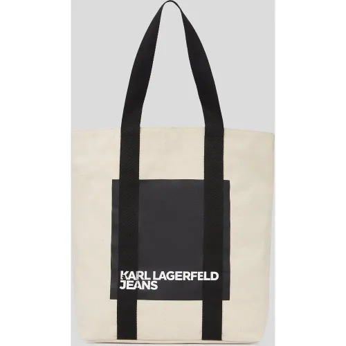 Klj Box Logo Tote Bag, , , Taille: One size - Karl Lagerfeld - Modalova