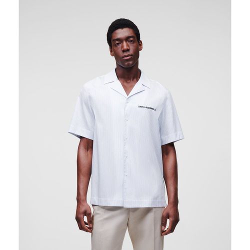 Chemise Rayée À Manches Courtes, , /, Taille: XL - Karl Lagerfeld - Modalova