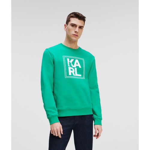 Sweat-shirt Athleisure À Gros Logo Karl, , , Taille: XL - Karl Lagerfeld - Modalova