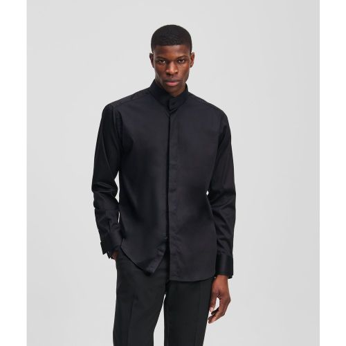 Chemise À Col Montant, , , Taille: 37 - Karl Lagerfeld - Modalova