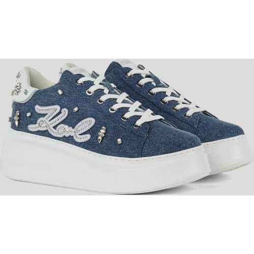Baskets Avec Écusson Karl Signature Anakapri Florastone, , , Taille: L35 - Karl Lagerfeld - Modalova